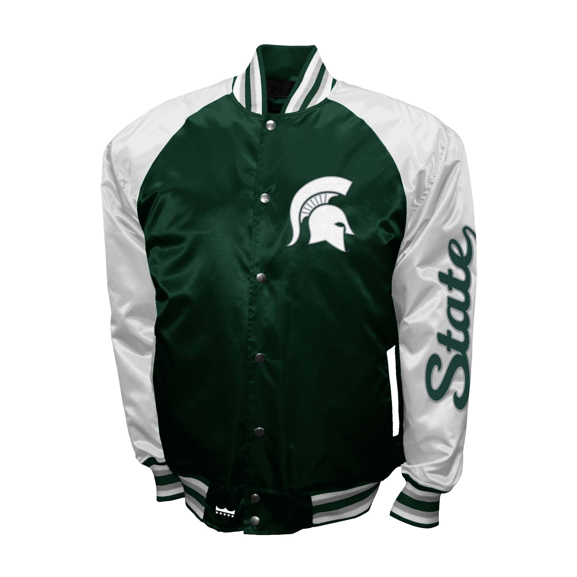 Michigan State Spartans The Game Satin Varsity Jacket
