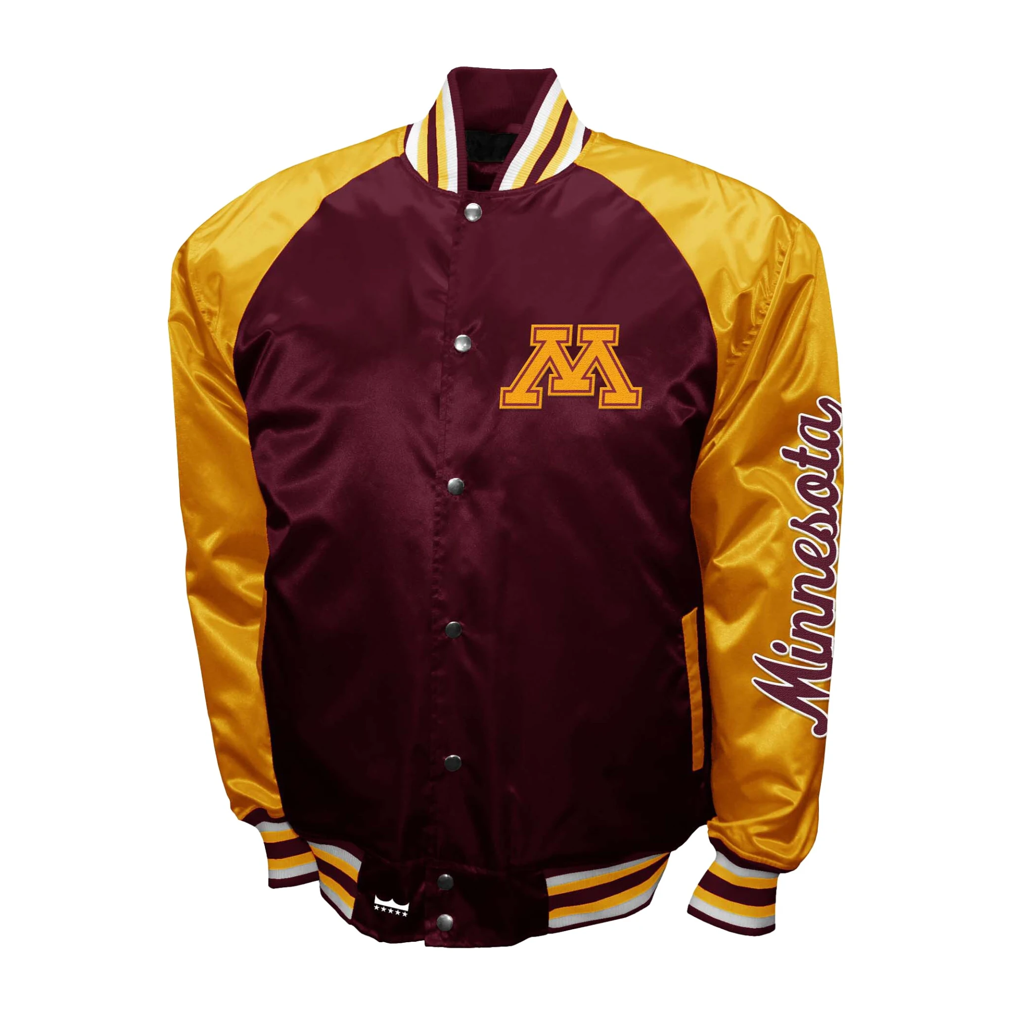 Minnesota Golden Gophers The Game Satin Varsity Jacket