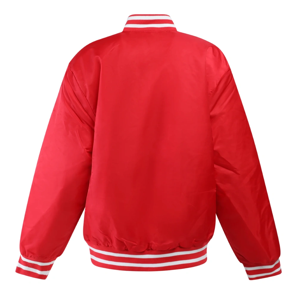 Men's Nebraska Cornhuskers A-Game Satin Varsity Jacket - Image 5