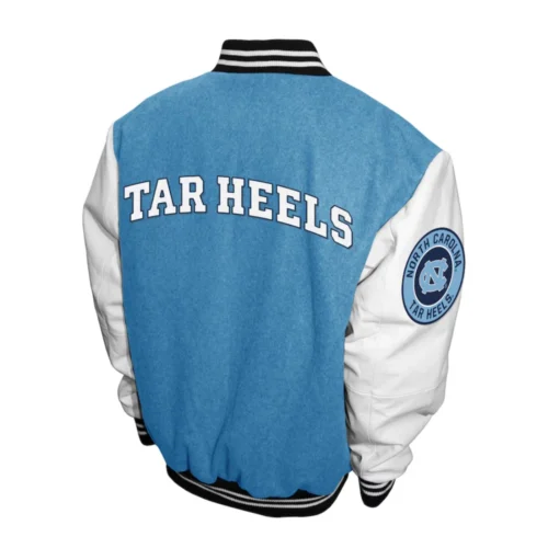 Alternative view of North Carolina Tar Heels  Graduate Wool & Leather Varsity Jacket