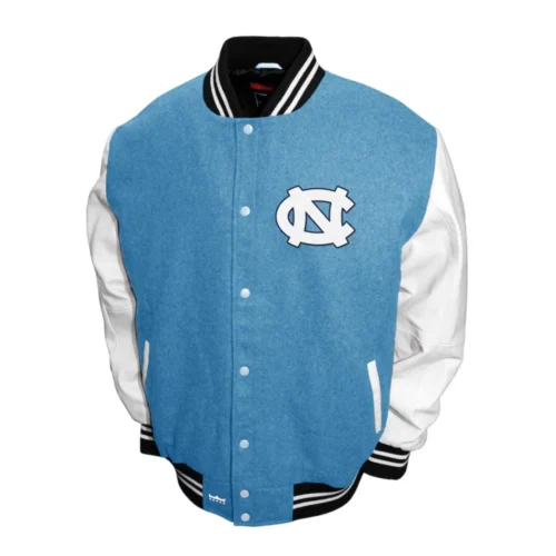 North Carolina Tar Heels Graduate Wool & Leather Varsity Jacket