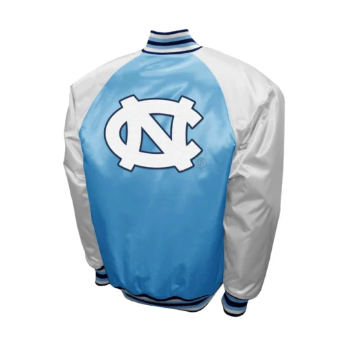Alternative view of North Carolina Tar Heels  The Game Satin Varsity Jacket