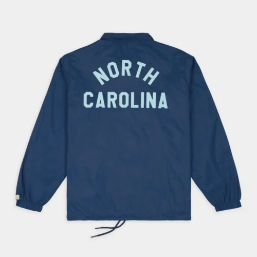Alternative view of North Carolina Tar Heels Retro Rameses Coaches Satin Jacket