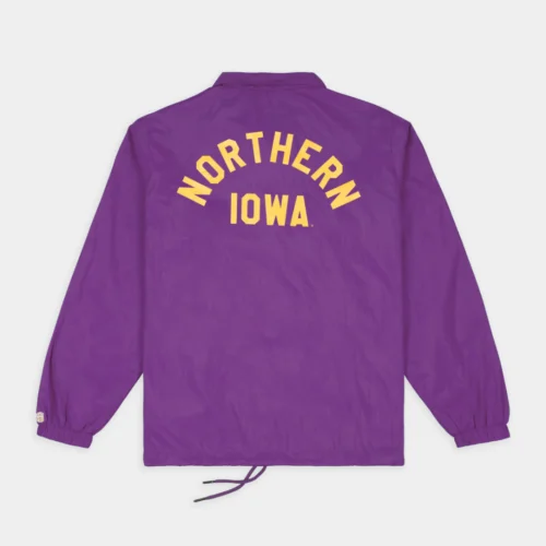 Alternative view of Northern Iowa Panthers UNI Coaches Satin Jacket