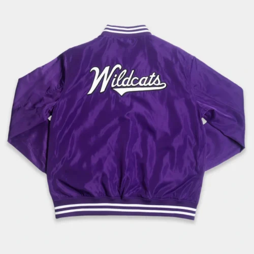 Alternative view of Appalachian State Mountaineers Retro Logo Bomber Varsity Jacket