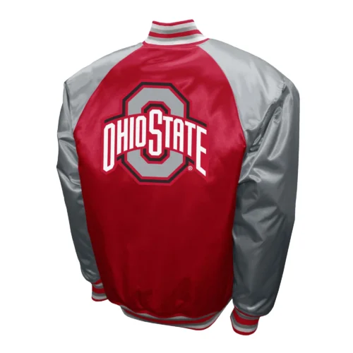 Alternative view of Ohio State Buckeyes  The Game Satin Varsity Jacket