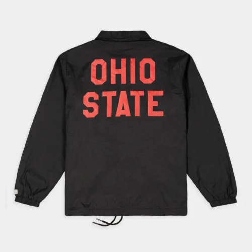 Alternative view of Ohio State Buckeyes Classic Southern Cal Coaches Satin Jacket