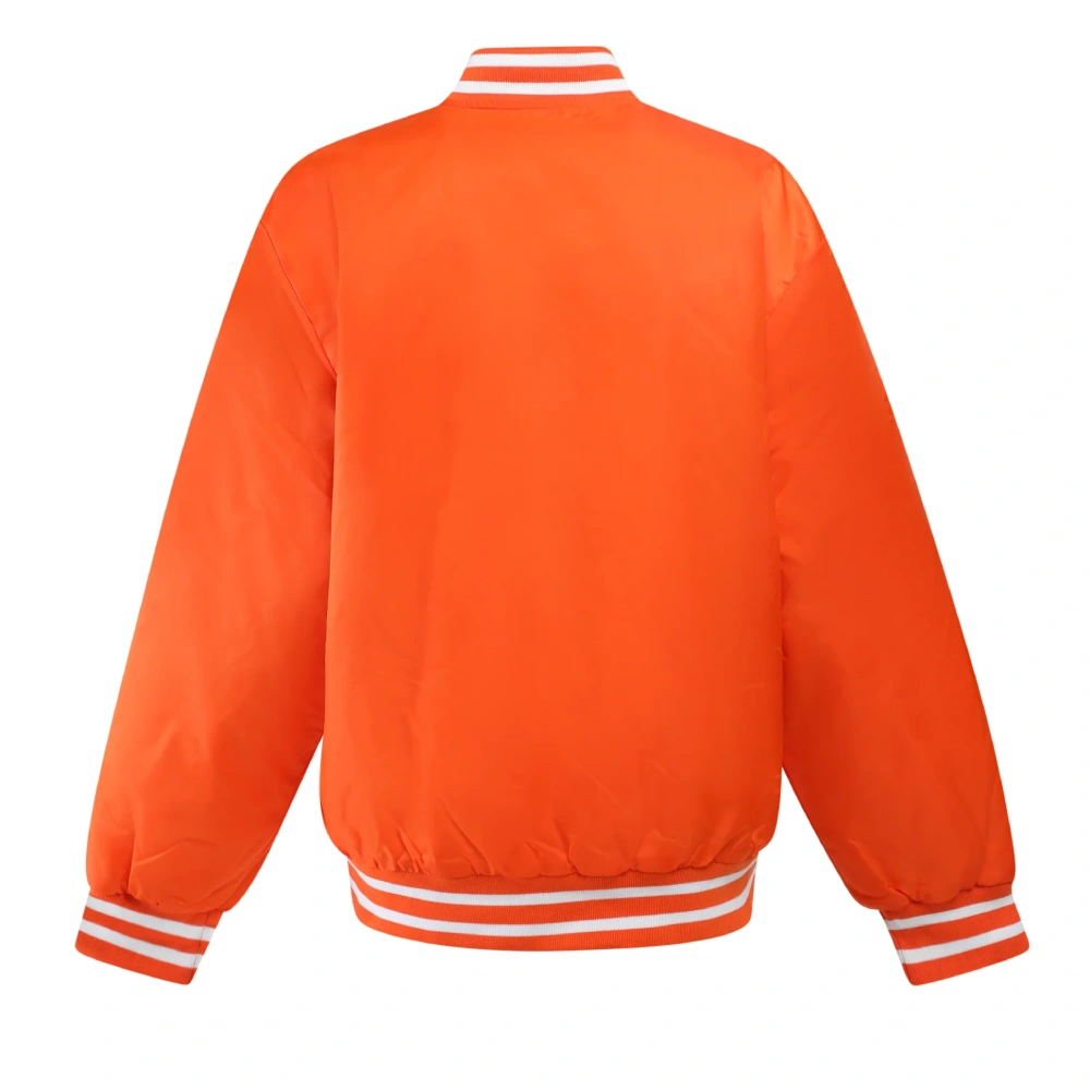 Women's Oklahoma State Cowboys A-Game Satin Varsity Jacket - Image 6