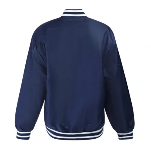 Women's Penn State Nittany Lions A-Game Satin Varsity Jacket - Image 5