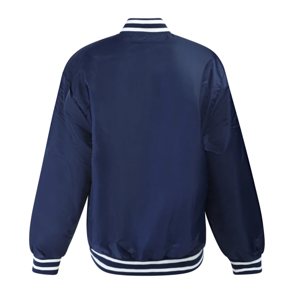 Women's Penn State Nittany Lions A-Game Satin Varsity Jacket - Image 5