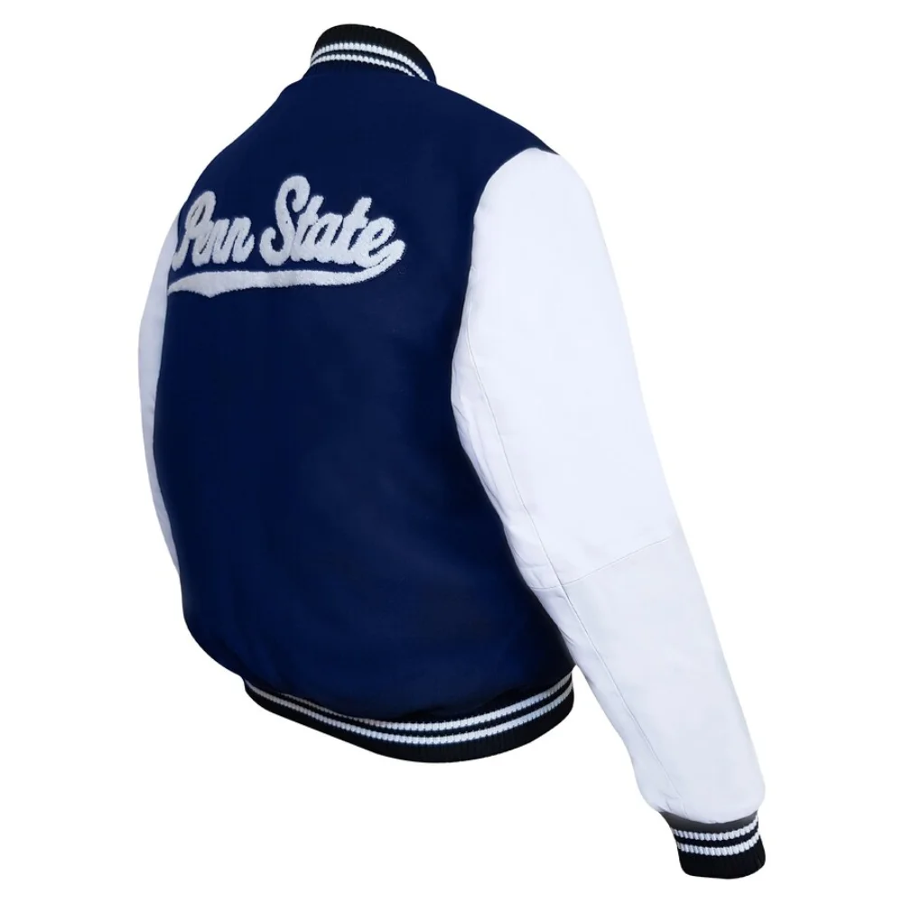 Penn State Nittany Lions Graduate Wool & Leather Varsity Jacket - Image 2