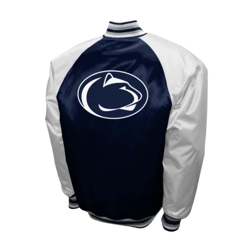 Alternative view of Penn State Nittany Lions  The Game Satin Varsity Jacket