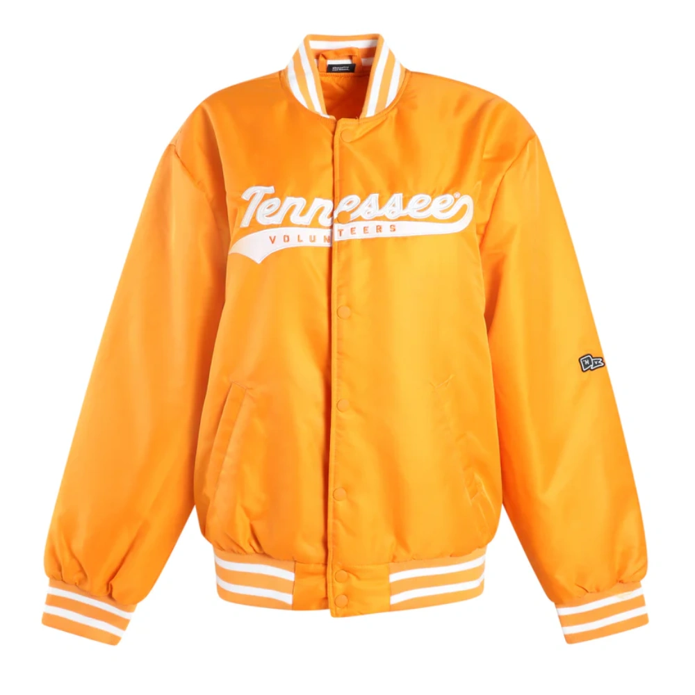 Women's Tennessee Volunteers A-Game Satin Varsity Jacket - Image 4