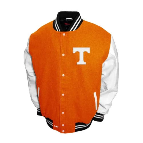 Tennessee Volunteers  Graduate Wool & Leather Varsity Jacket