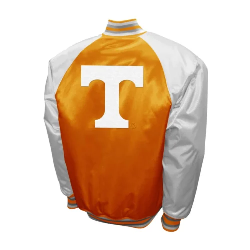 Alternative view of Tennessee Volunteers  The Game Satin Varsity Jacket