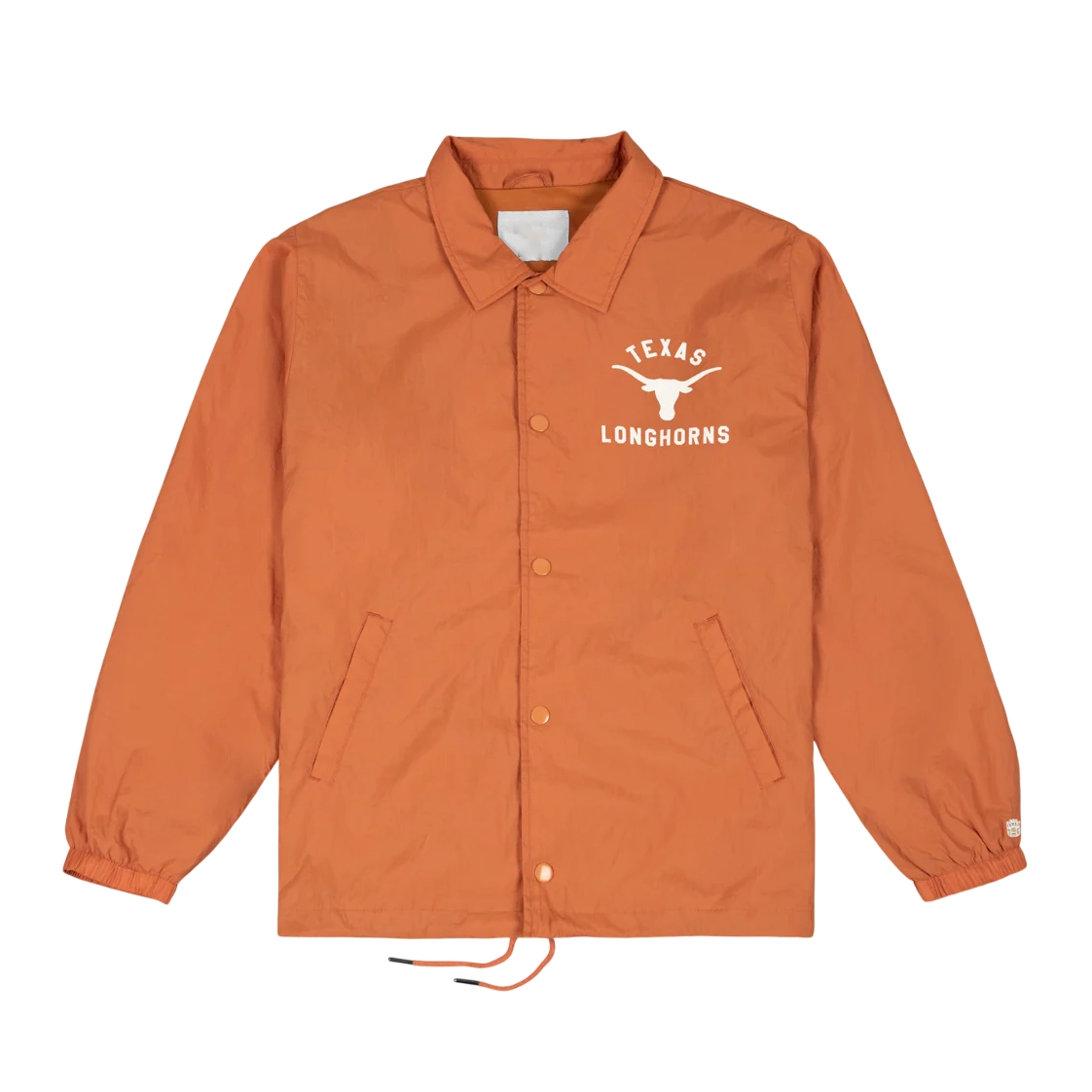 Texas Longhorns Classic Logo Coaches Satin Jacket