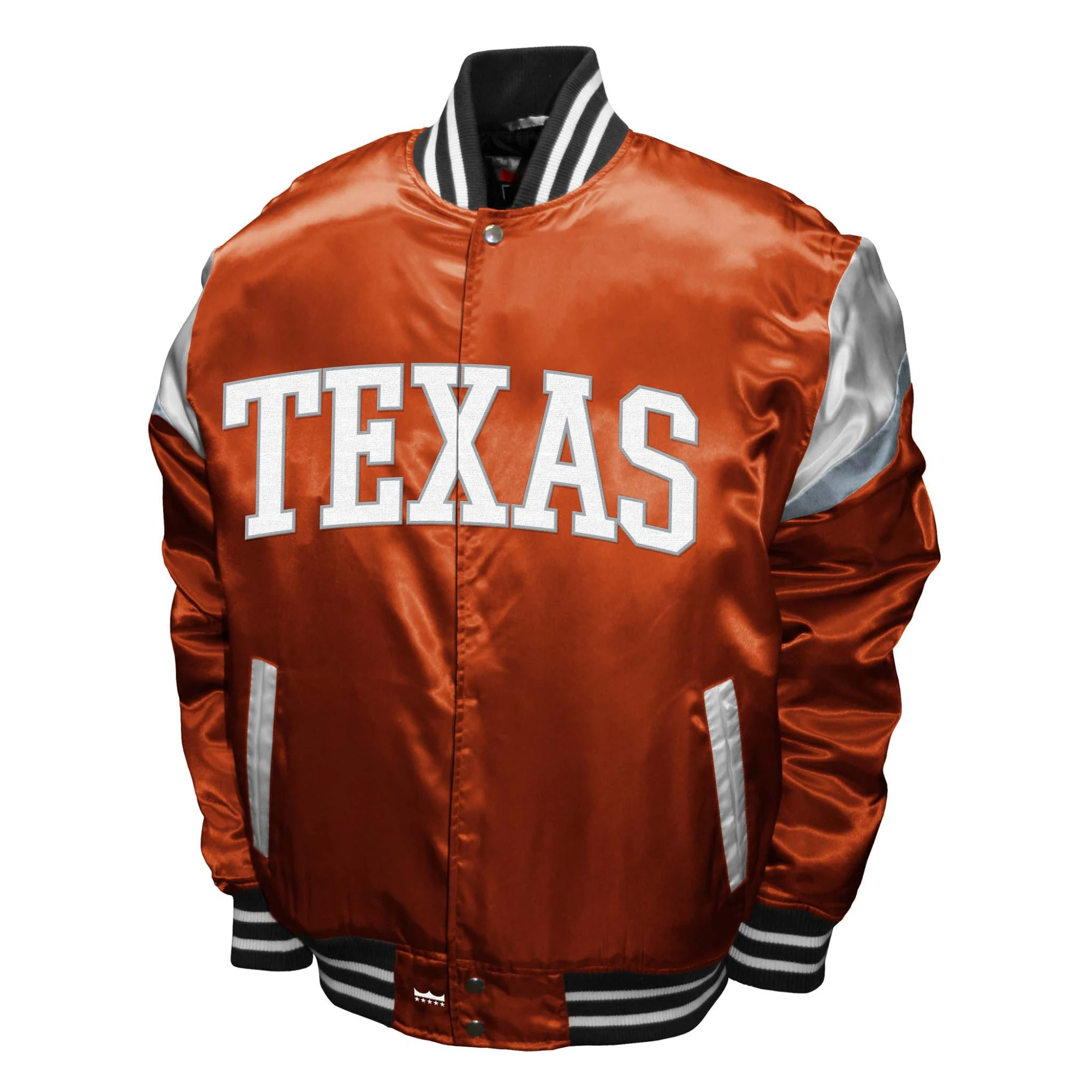 Texas Longhorns Power Satin Varsity Jacket