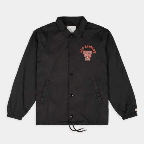 Texas Tech Red Raiders Double "T" Logo Coaches Satin Jacket