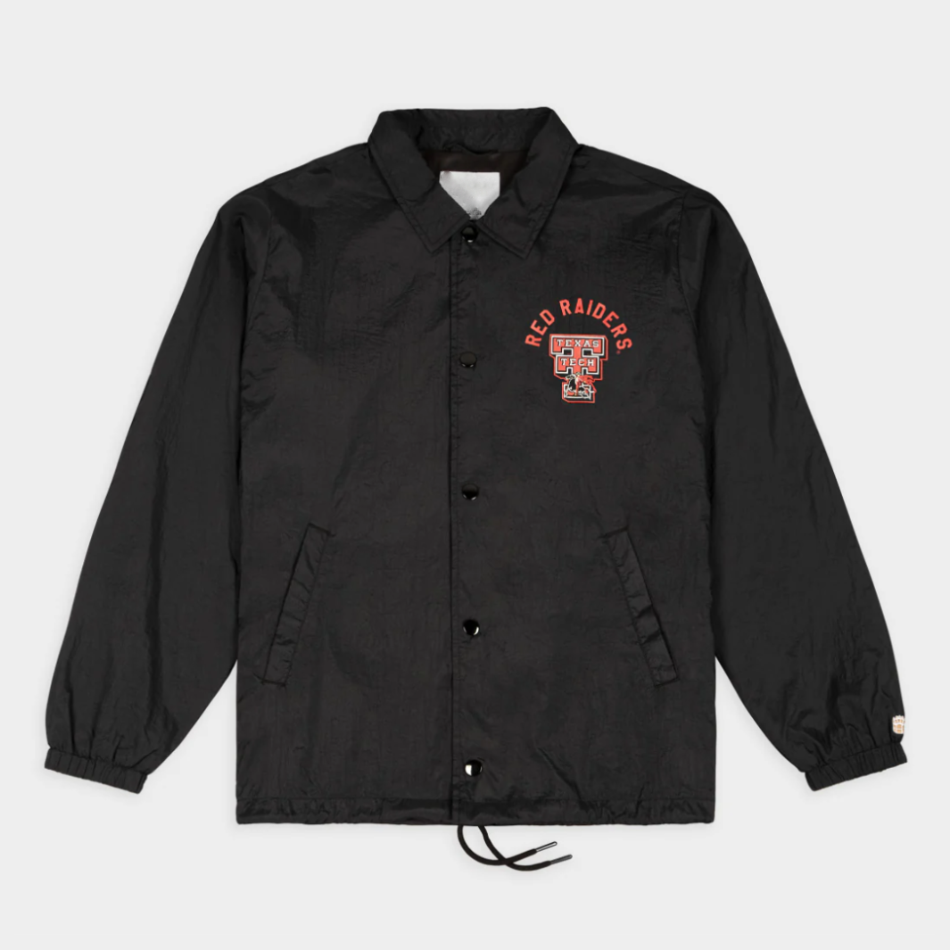 Texas Tech Red Raiders Double "T" Logo Coaches Satin Jacket