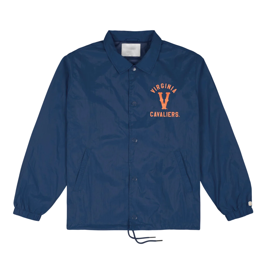 Virginia Cavaliers Vintage "V" Coaches Satin Jacket