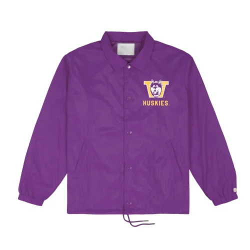 Washington Huskies Vintage Coaches Satin Jacket