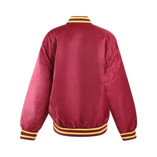 Women Arizona State Sun Devils A-Game Satin Varsity Jacket - Image 5