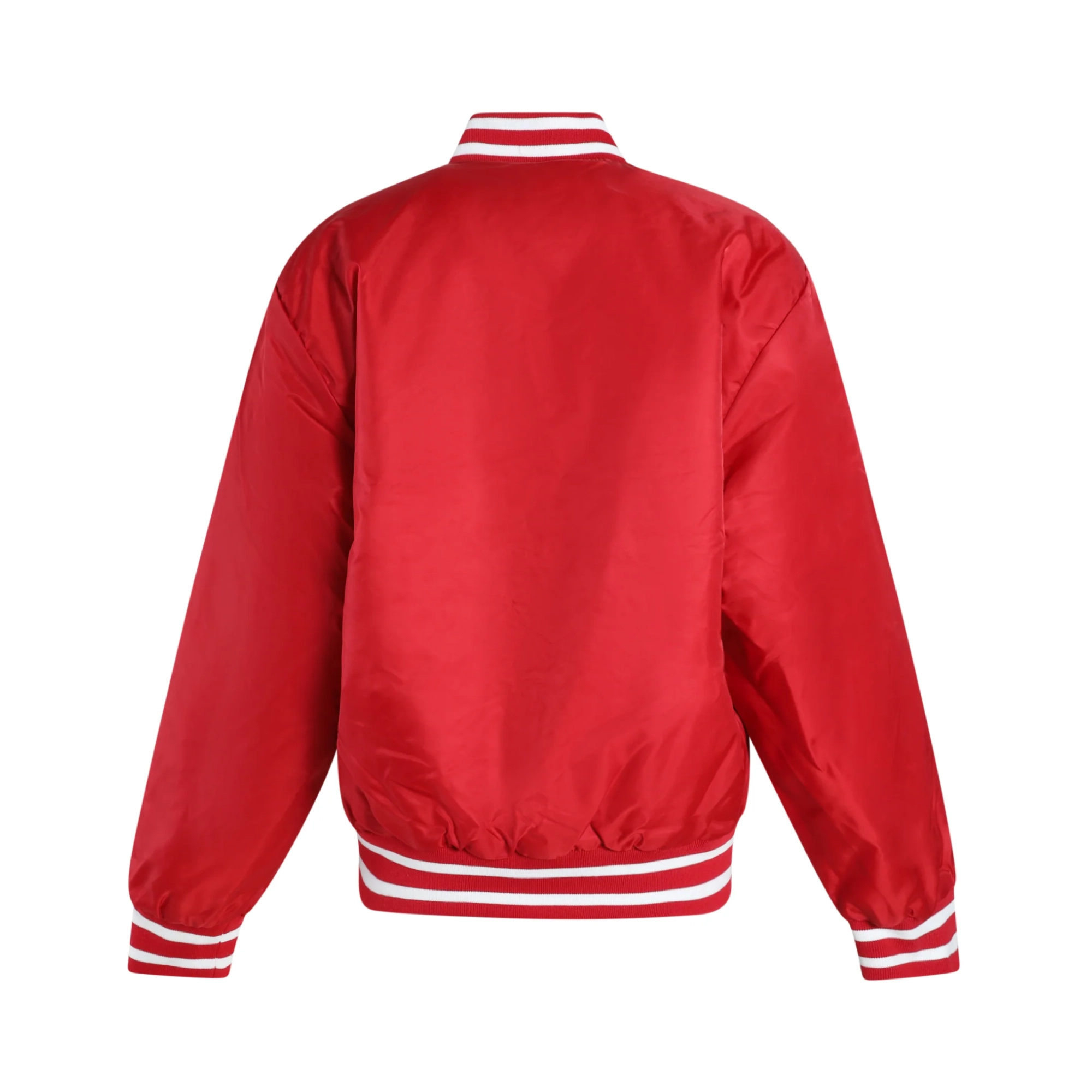 Men's Indiana Hoosiers A-Game Satin Varsity Jacket - Image 5