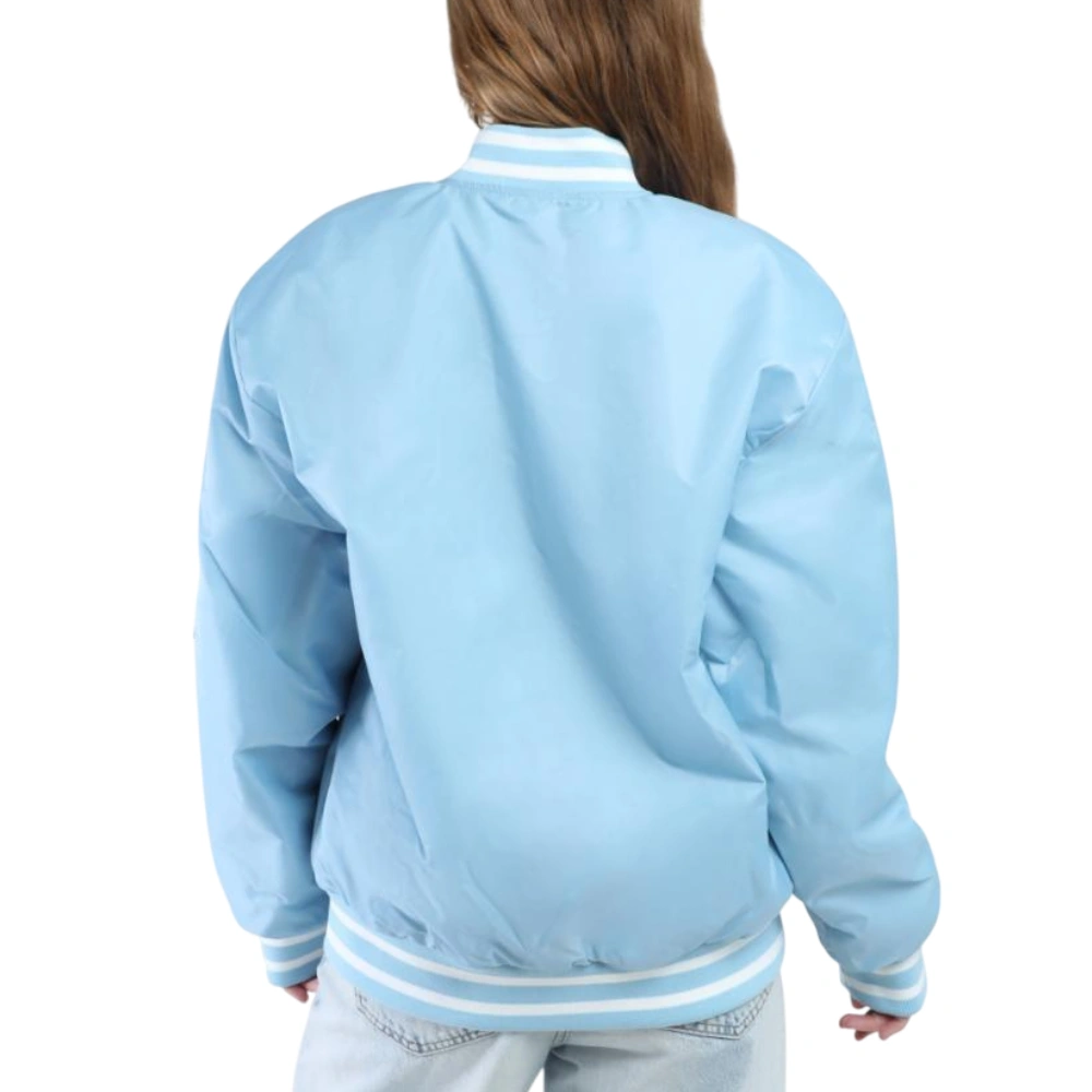 Women's North Carolina Tar Heels A-Game Satin Varsity Jacket - Image 2