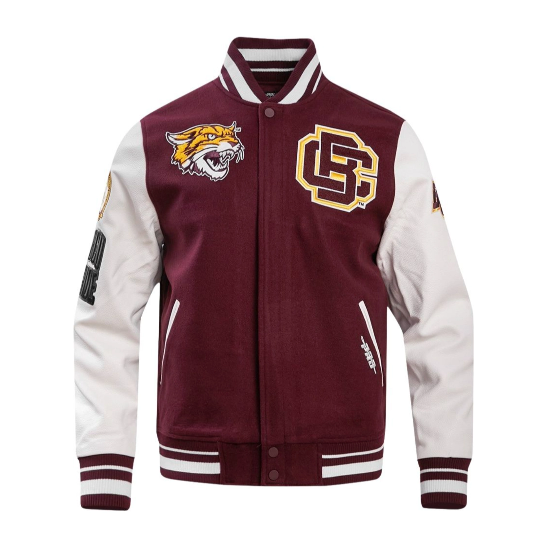 Bethune-Cookman Wildcats Classic Wool & Leather Varsity Jacket