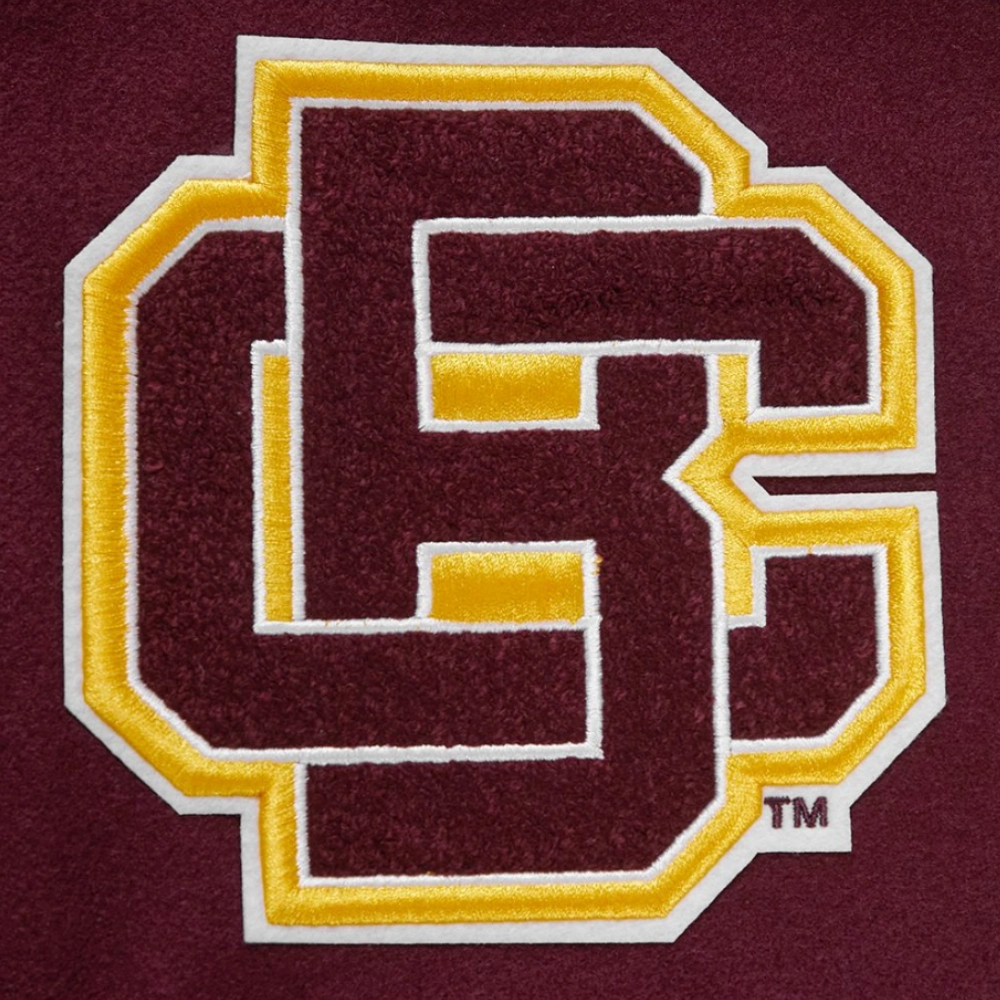 Bethune-Cookman Wildcats Classic Wool & Leather Varsity Jacket - Image 7