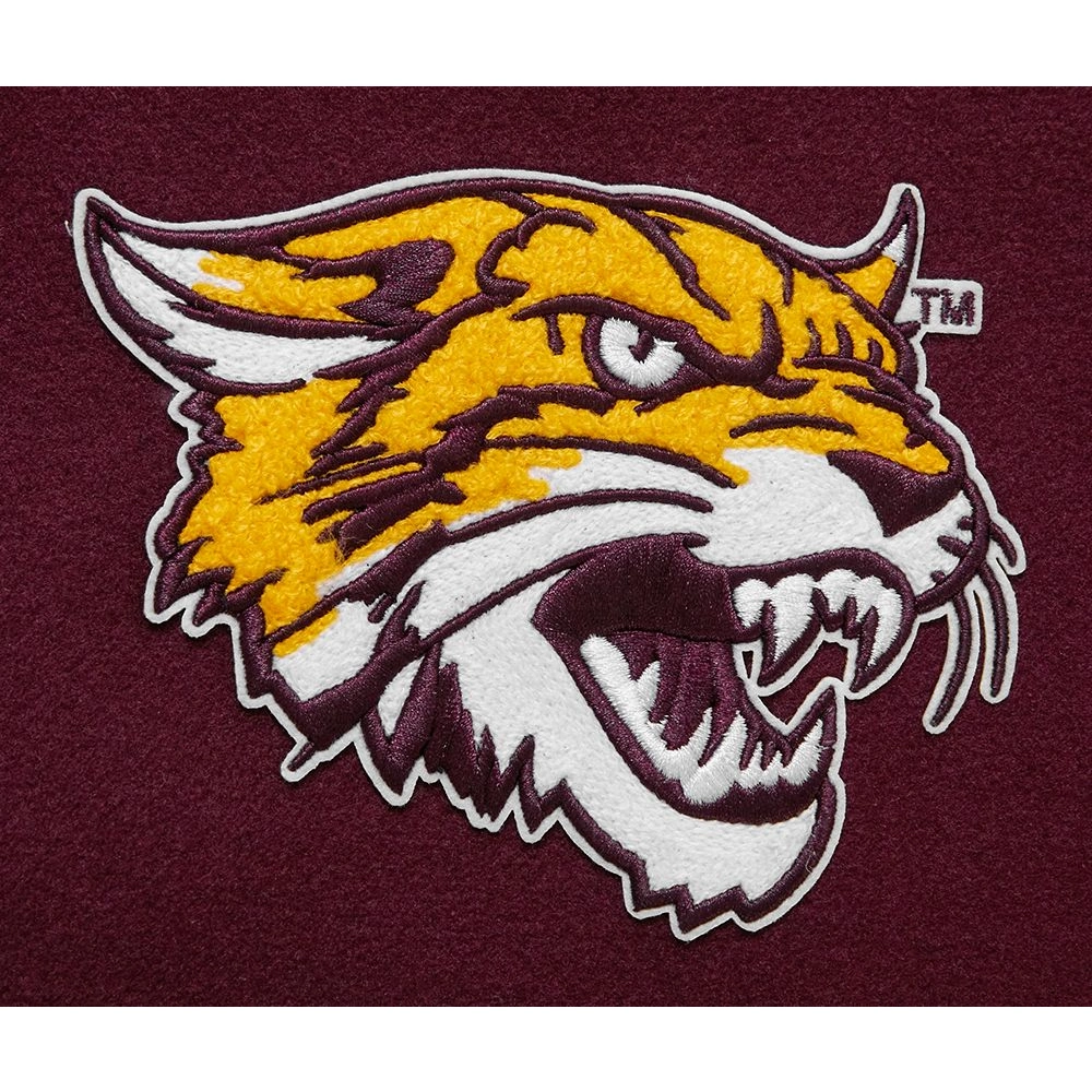 Bethune-Cookman Wildcats Classic Wool & Leather Varsity Jacket - Image 5
