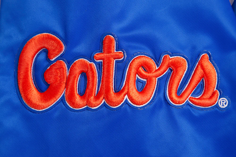Florida Gators Classic Satin Varsity Jacket - Image 8