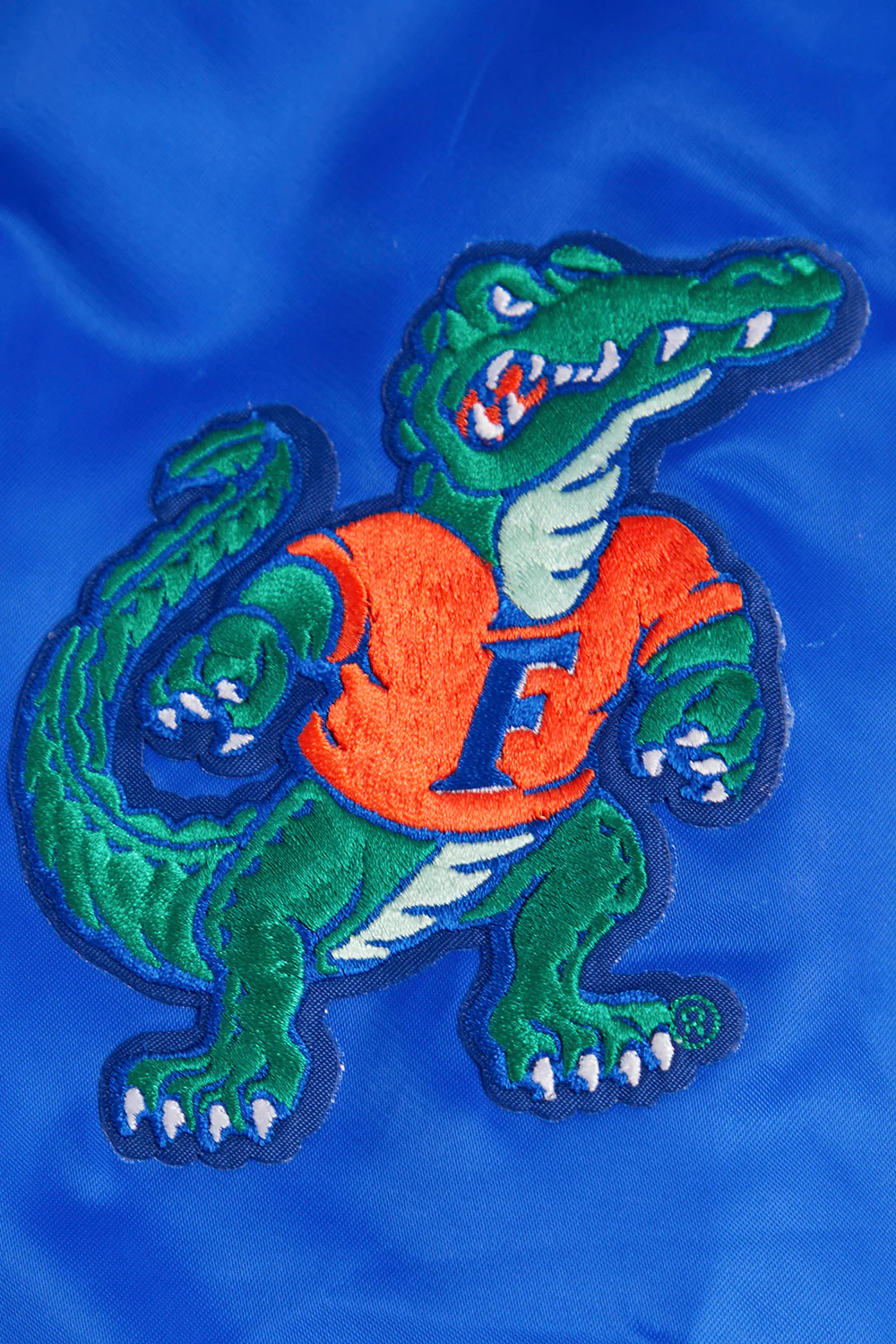 Florida Gators Classic Satin Varsity Jacket - Image 9