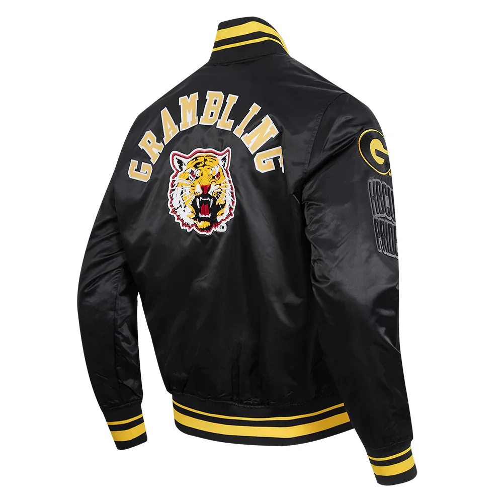 Grambling State Tigers Classic Satin Varsity Jacket - Image 3