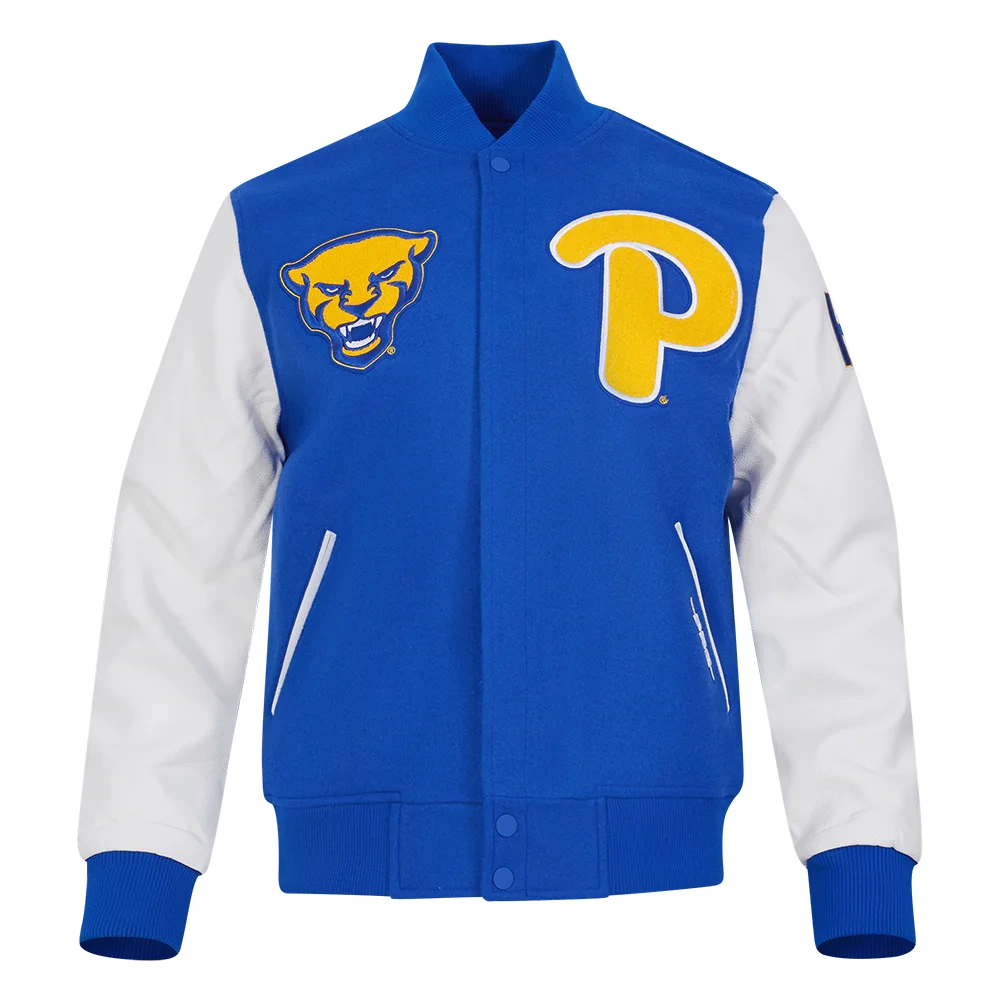 Pittsburgh Panthers Classic Wool & Leather Varsity Jacket