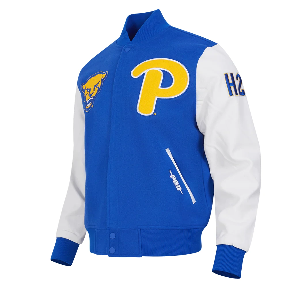 Alternative view of Pittsburgh Panthers Classic Wool & Leather Varsity Jacket