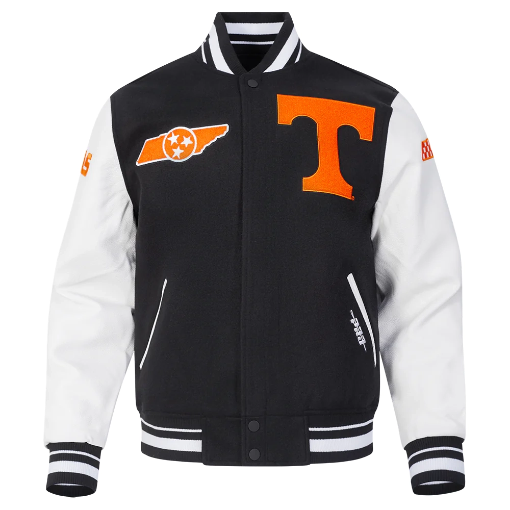 Tennessee Volunteers Classic Wool & Leather Varsity Jacket