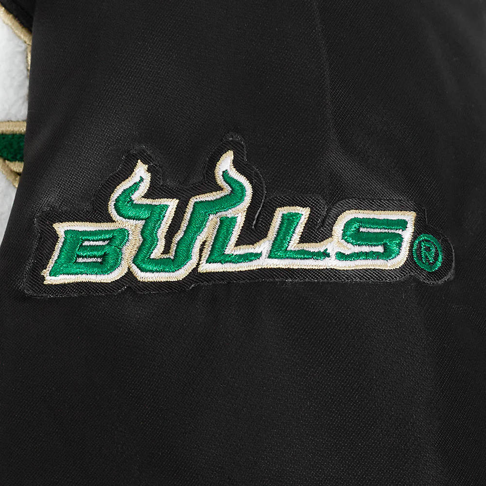 Women's South Florida Bulls Classic Satin Varsity Jacket - Image 7