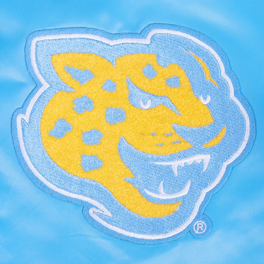 Women's Southern Jaguars Classic Satin Varsity Jacket - Image 8