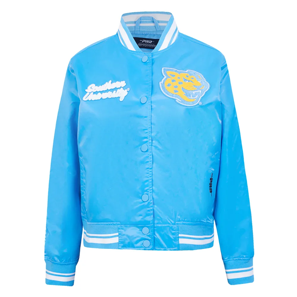 Women's Southern Jaguars Classic Satin Varsity Jacket