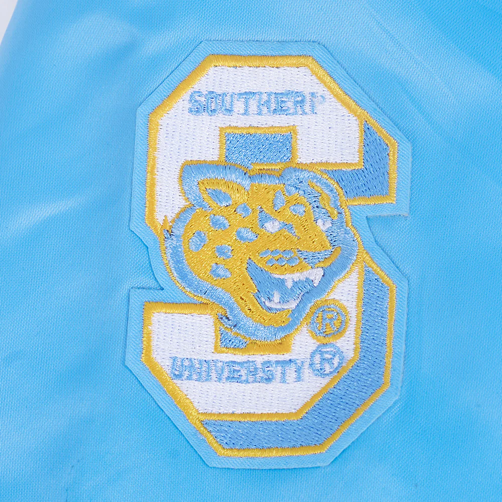 Women's Southern Jaguars Classic Satin Varsity Jacket - Image 5