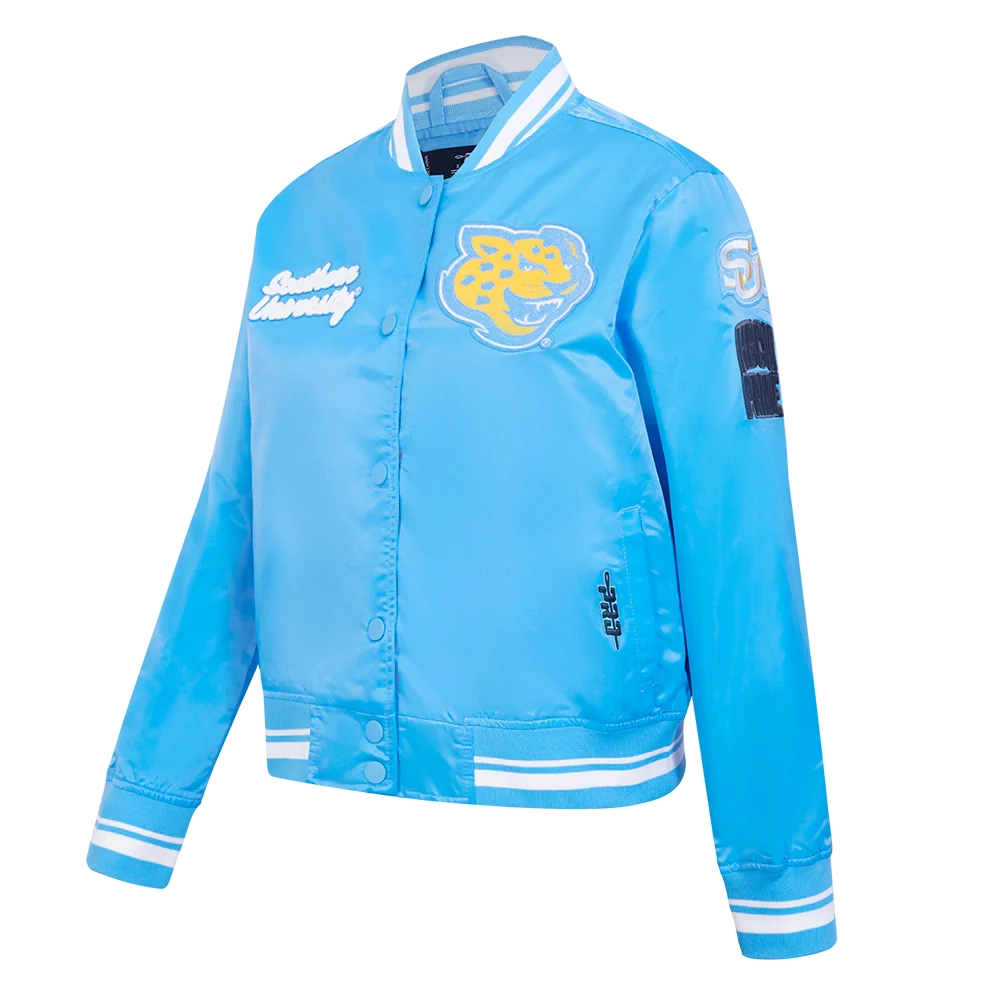 Alternative view of Women's Southern Jaguars Classic Satin Varsity Jacket