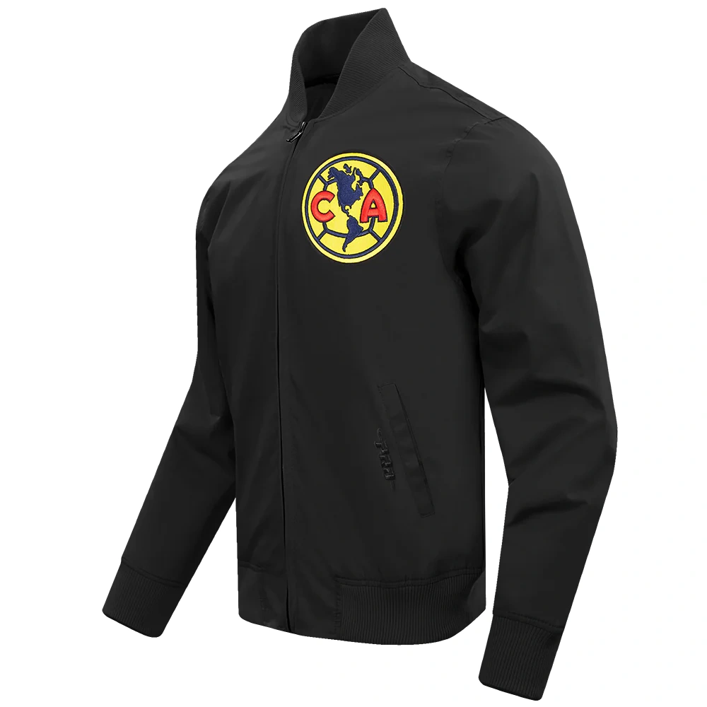 Alternative view of Liga Mx Club America Contrast Neutral Polyester Varsity Jacket