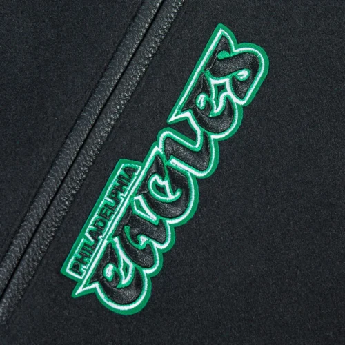 NFL Philadelphia Eagles Best Of Men's Rib Wool Varsity Jacket - Image 6
