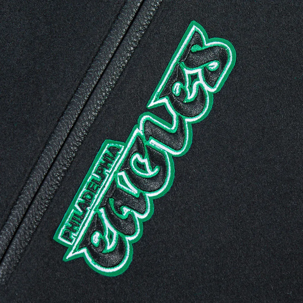 NFL Philadelphia Eagles Best Of Men's Rib Wool Varsity Jacket - Image 6
