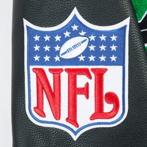 NFL Philadelphia Eagles Best Of Men's Rib Wool Varsity Jacket - Image 8