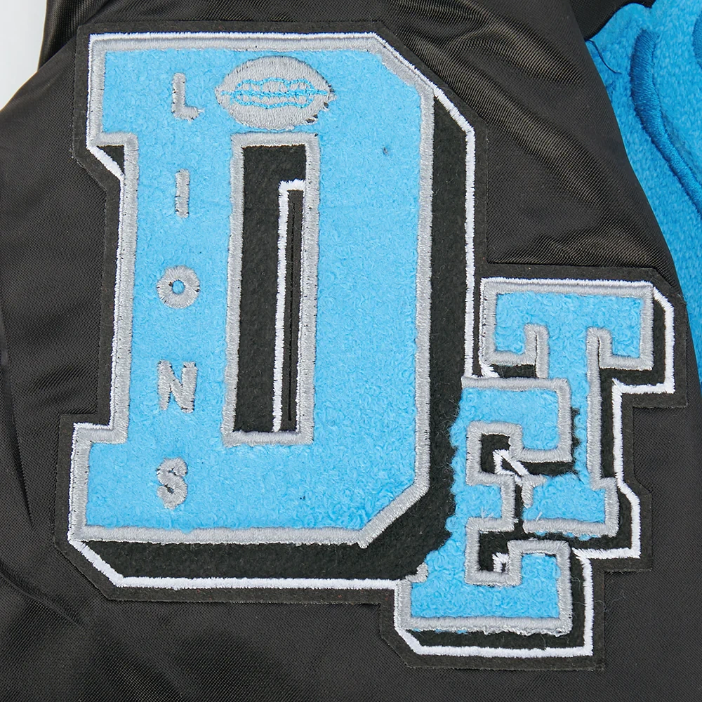 NFL Detroit Lions Best Of Women's Rib Satin Jacket - Image 6
