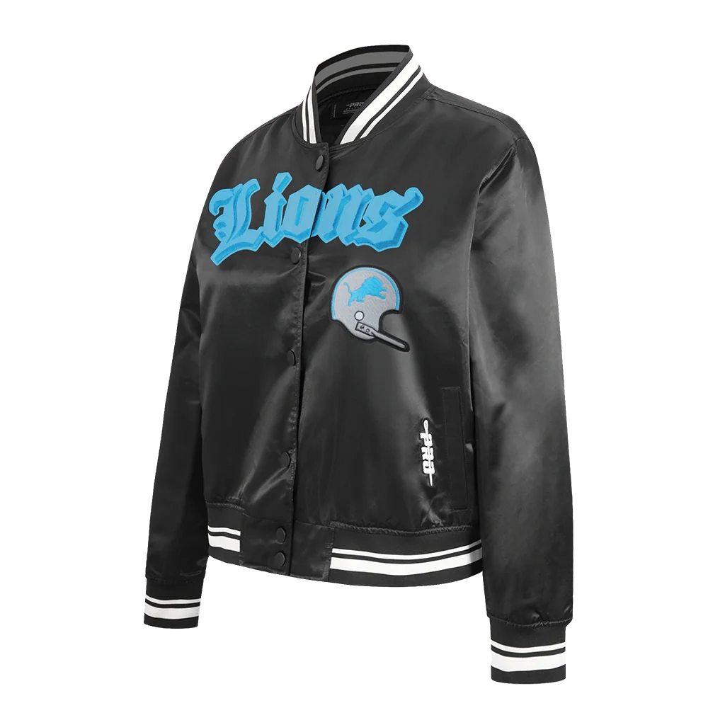 NFL Detroit Lions Best Of Women's Rib Satin Jacket