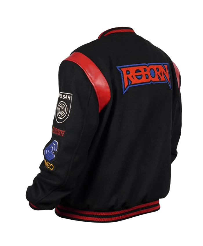 Kavinsky Reborn Varsity Black Jacket - Image 5