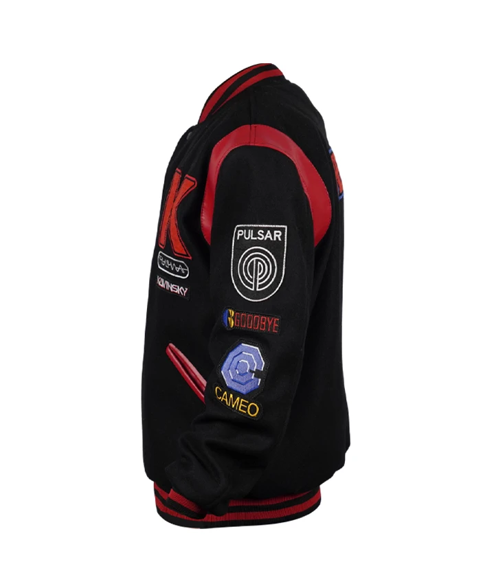 Kavinsky Reborn Varsity Black Jacket - Image 4
